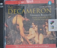 The Decameron written by Giovanni Boccaccio performed by Nigel Planer, James Rawlings, Coral Beed and Rupert Friend on Audio CD (Abridged)